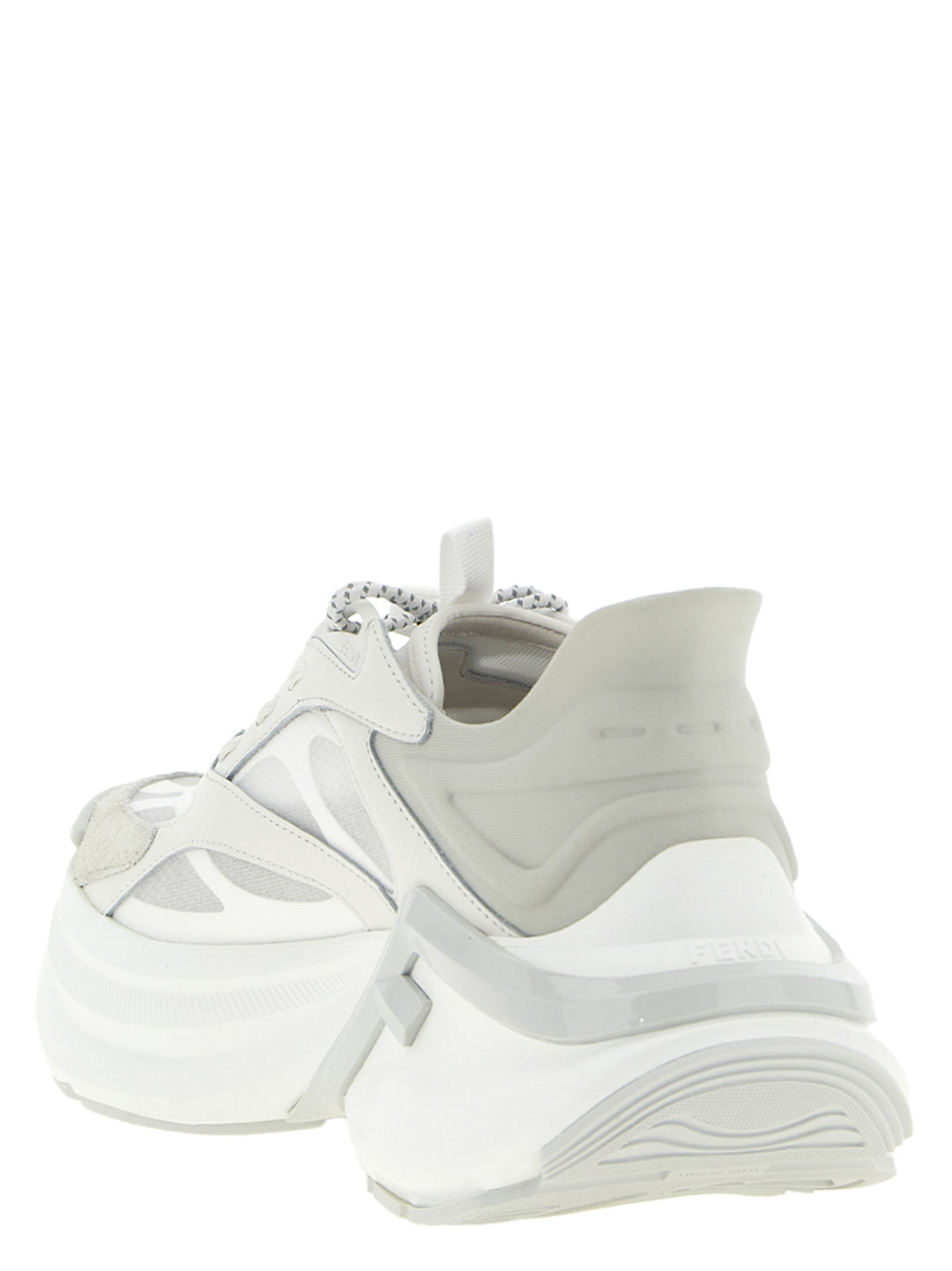 Fendi Fendi F-Light Sneakers - Gray | 953f1d5c181279debb16182a93a83f585aec6eab