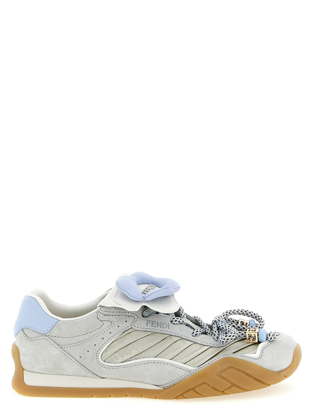 Fendi Fendi Wave Pulse Sneakers - Gray | 4fd2081408a2181b2d857ba96394091f063bdcb9