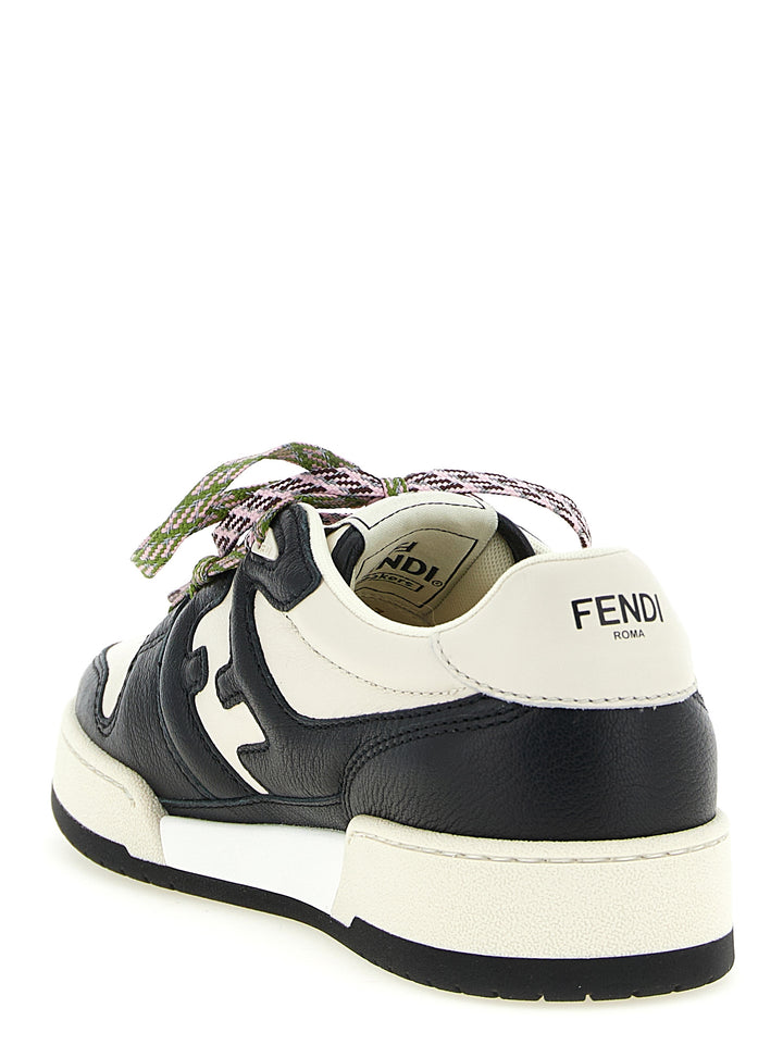 Fendi Fendi Match Sneakers - White/Black | 96989f19039501b904a7be2a12f5a23e34ccffe6