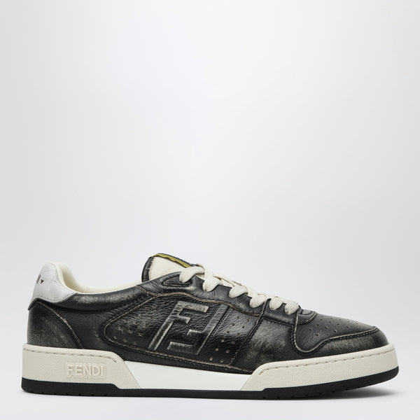 Fendi Match Sneakers In Vintage Leather