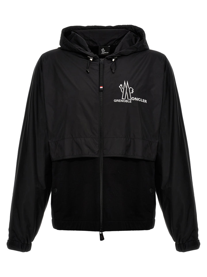 Hoodie And Zip Sweatshirt Black