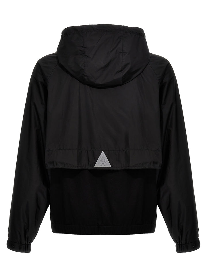 Hoodie And Zip Sweatshirt Black