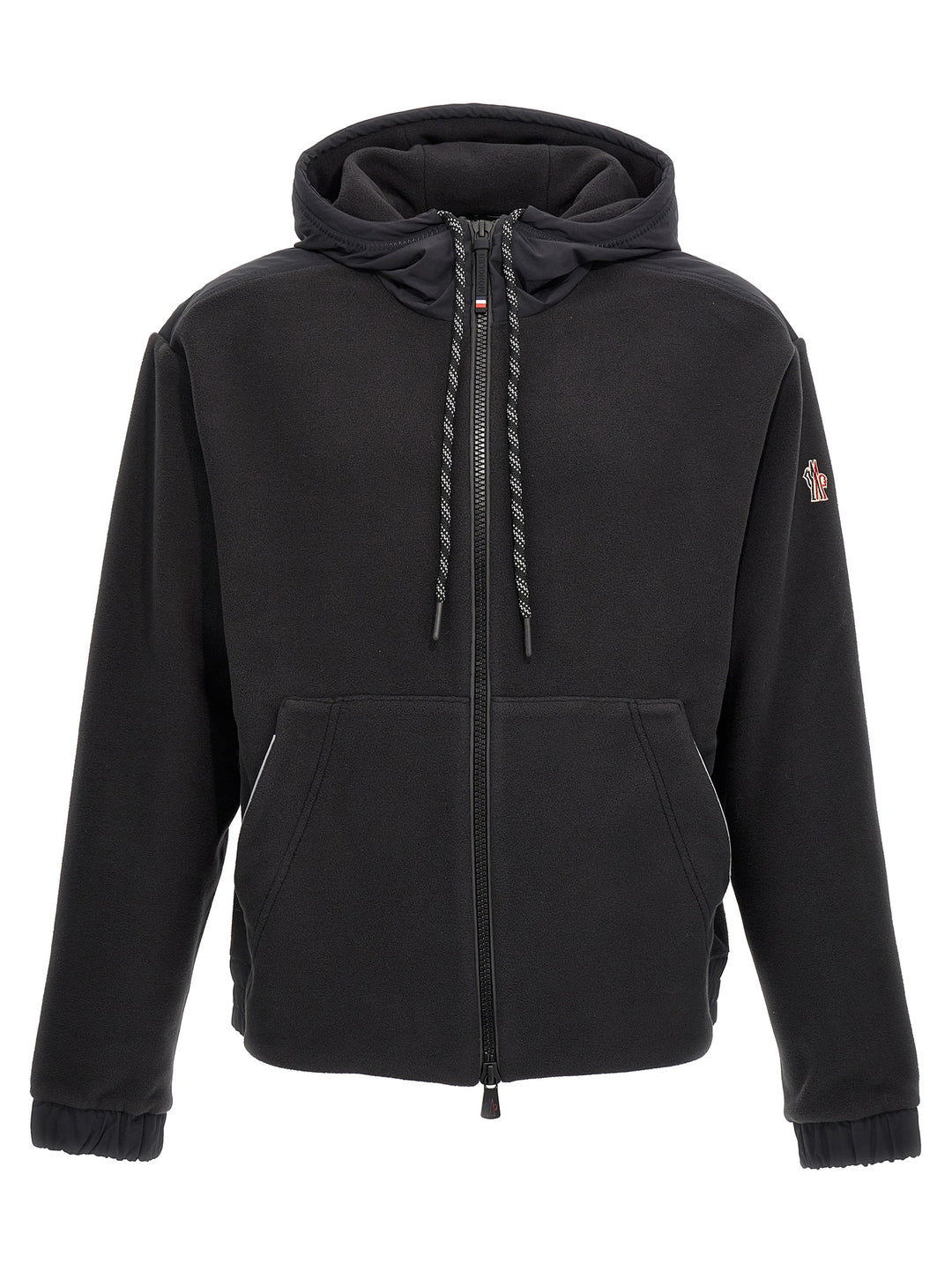 Fleece Hoodie Sweatshirt Black