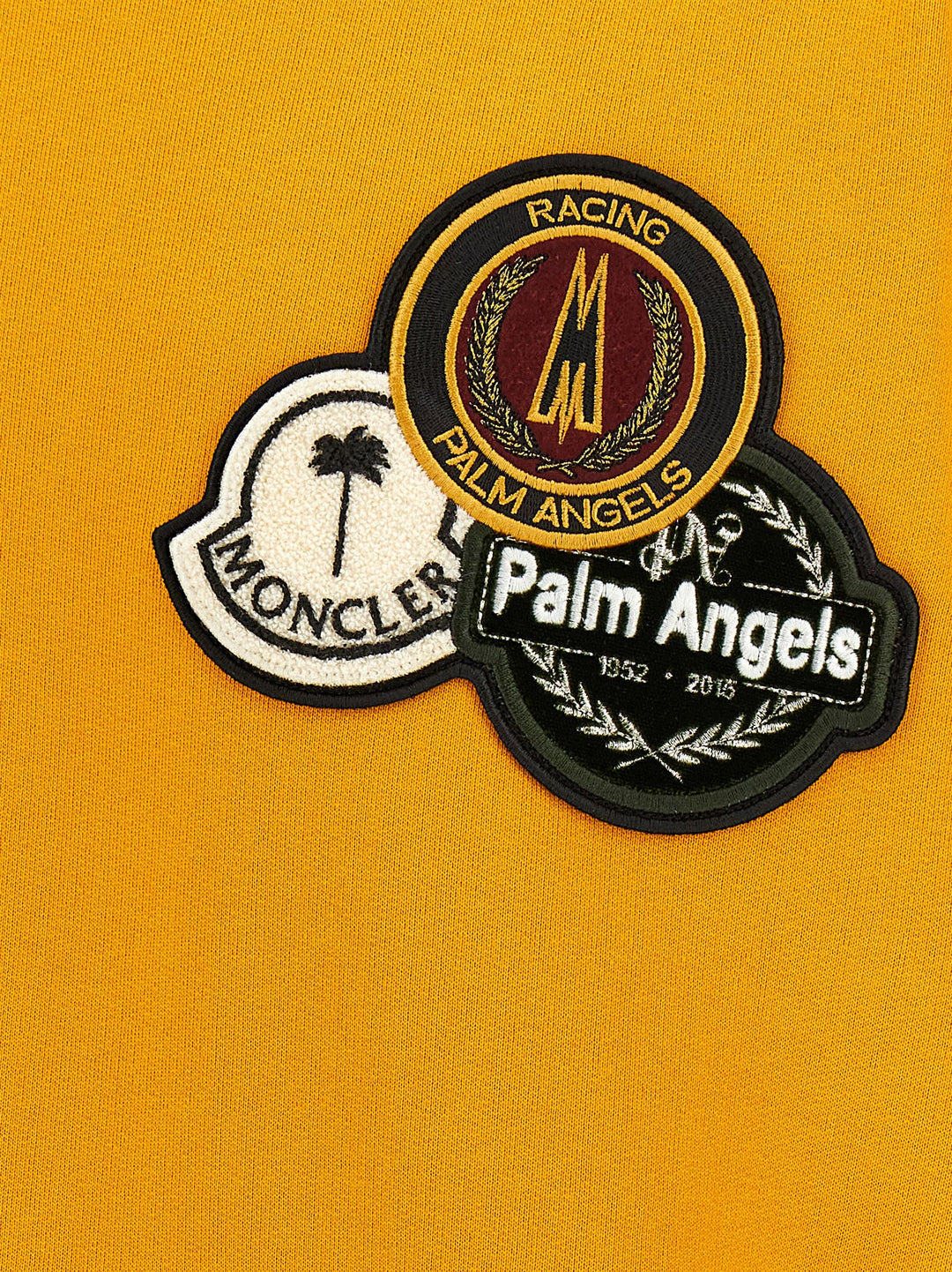 Moncler X Palm Angels Sweatshirt Yellow