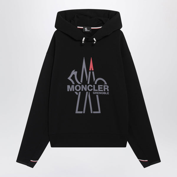 Black Polartec Zip Cardigan