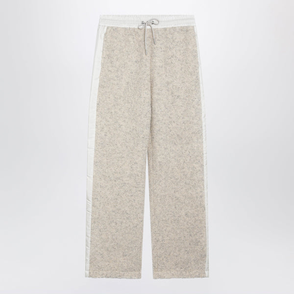 Ivory Bouclé Trousers