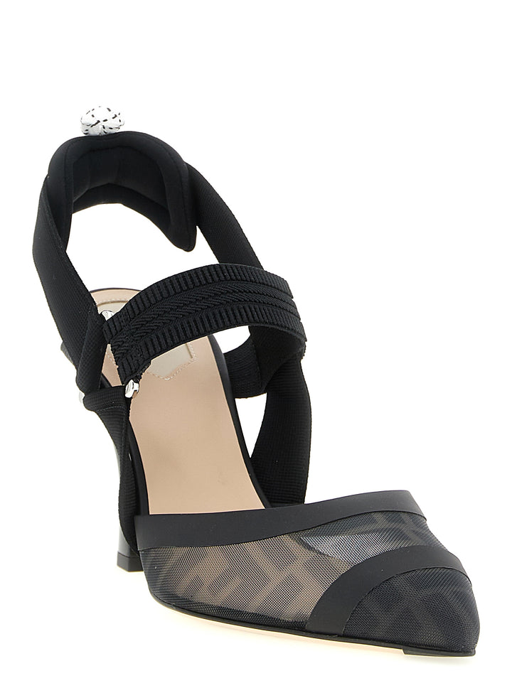 Fendi Colibrì Pumps - Black | c8308cf7901add04f1e969fb834099282002d0bd