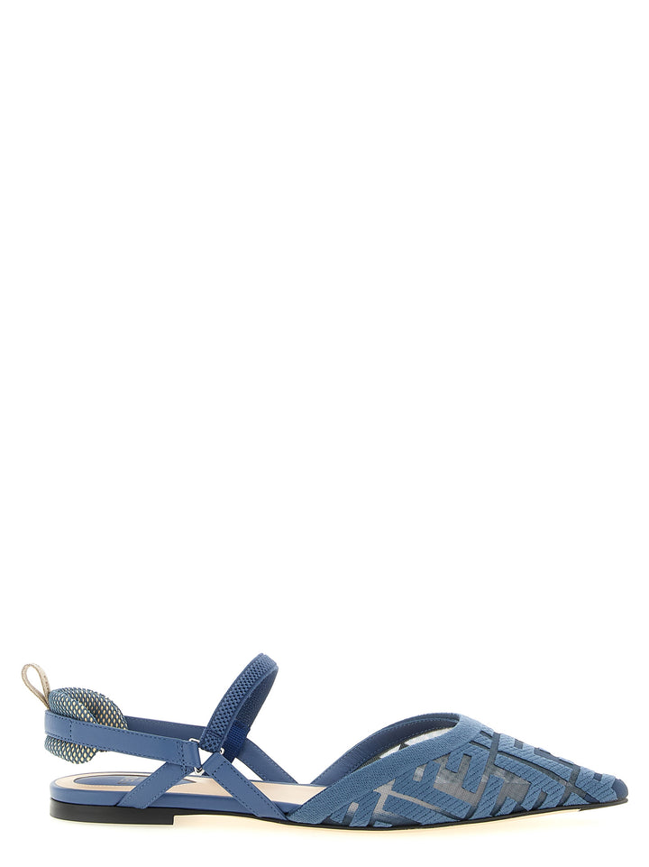 Fendi Colibrì Lite Sandals - Light Blue | 0b76bbac93b9348f027f3135825257f26c416252