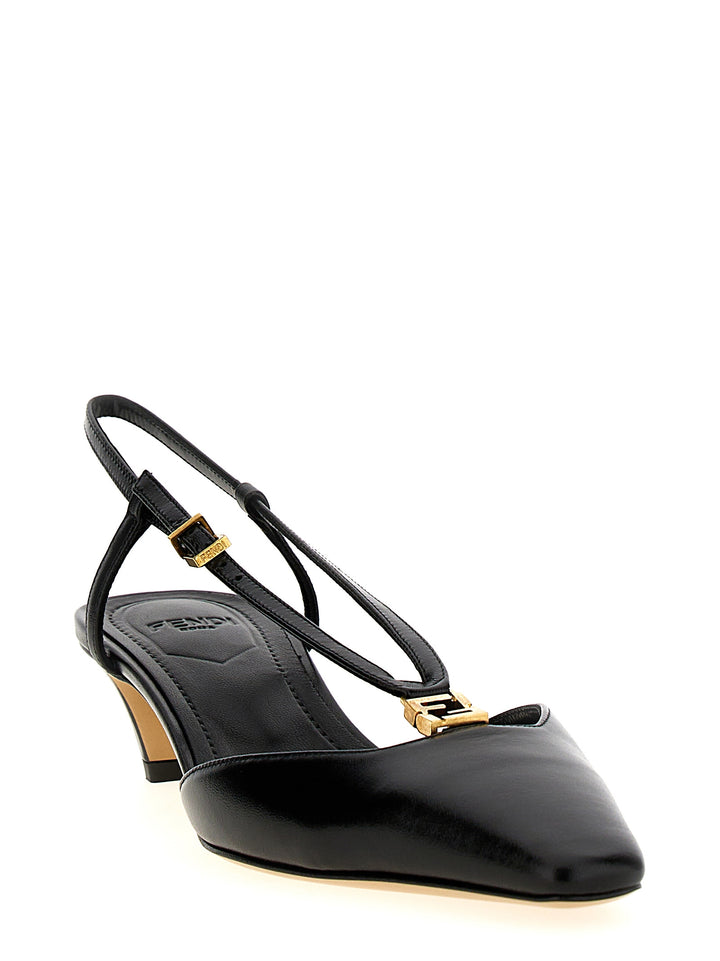 Fold Pumps Black