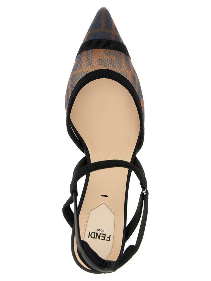 Fendi Colibrì Lite Pumps - Black | 650838b593f930535ee6ba17cfbe873289a8af29