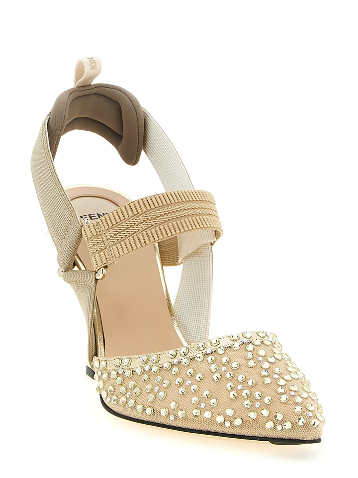 Fendi Colibrì Pumps - Beige | faaf08c3fcc845ac0bae8b12c7f81fd77c907055