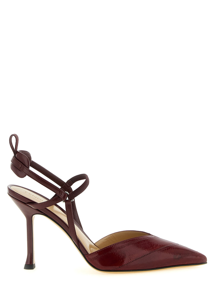 Fendi Very Colibrì Pumps - Bordeaux | bbc817fa19960272fbced325bd55619df86b31eb