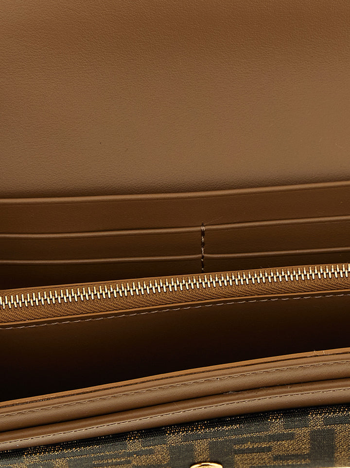 Fendi Continental Baguette Wallets and Card Holders - Brown | 4902879419a9e1f785f7ce18f79771e214359d38