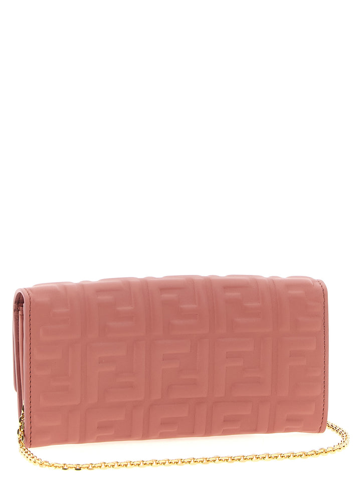 Fendi Continental Baguette Wallets and Card Holders - Pink | b13ecb28c9dba12adf90f39f3cf6757ca0c3d153