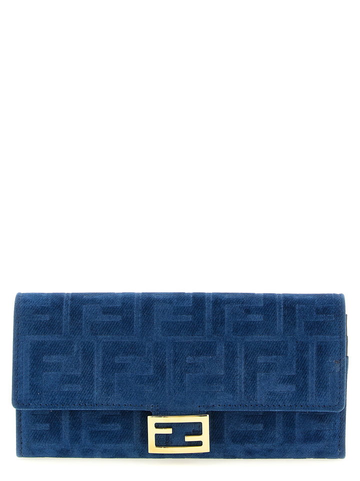 Fendi Continental Baguette Wallets and Card Holders - Blue | db2e54c7cd6720980044ca0e07ccd1e16abcae99