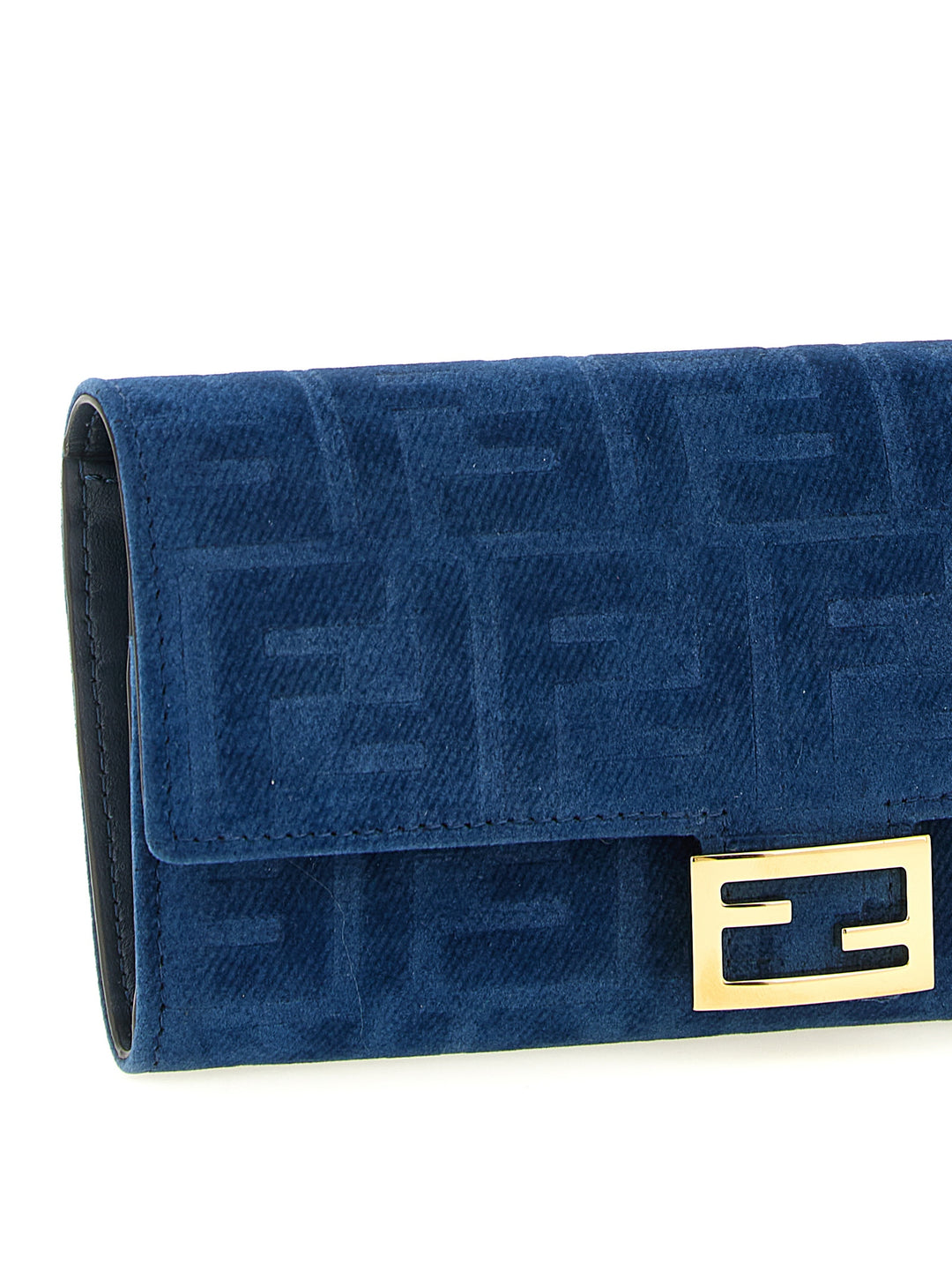 Fendi Continental Baguette Wallets and Card Holders - Blue | 7278a5fa1c16b88337b9740b995915e9f7254cfa