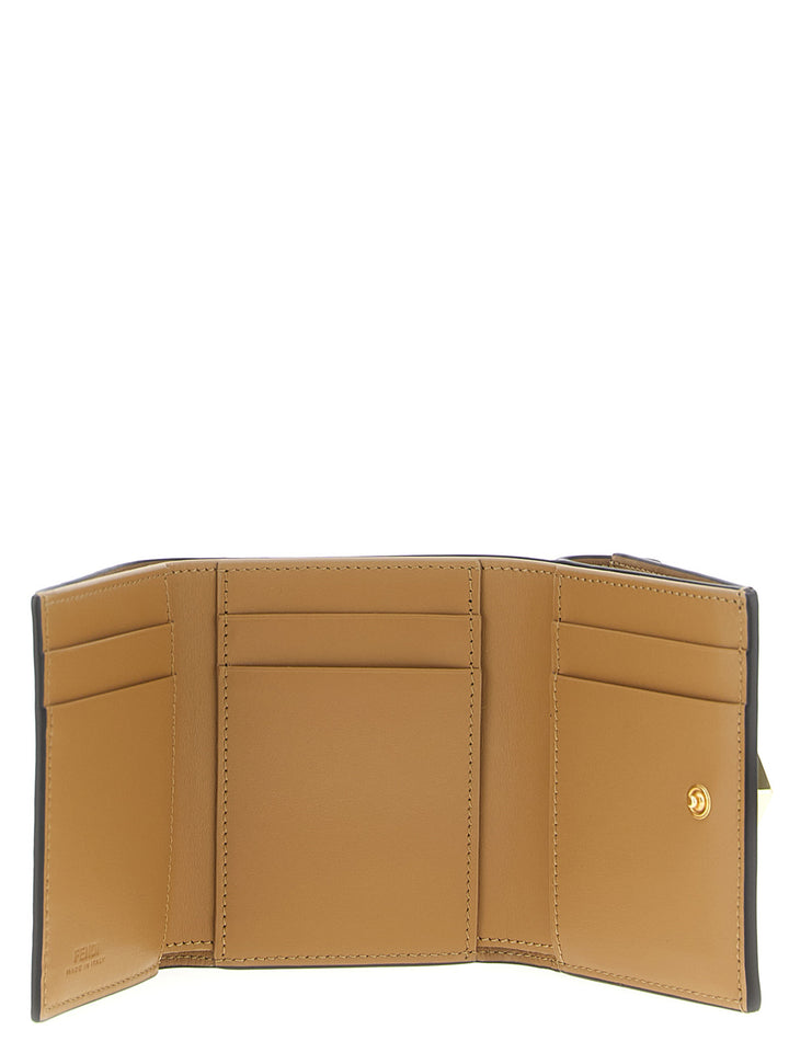 Fendi Mini Tri-Fold Ff Diamonds Wallets and Card Holders - Brown | 04c898a7736738caa74e350c10b815d6994f3d76