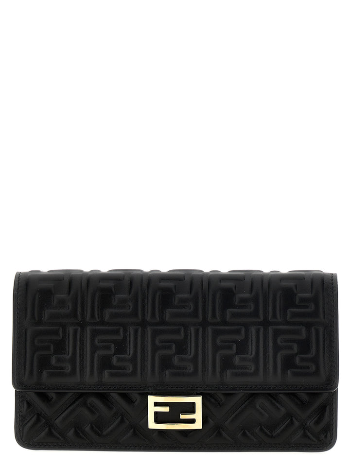 Fendi Baguette Wallets and Card Holders - Black | 961a51c15d6535ee0de0b950792e80d705973b73