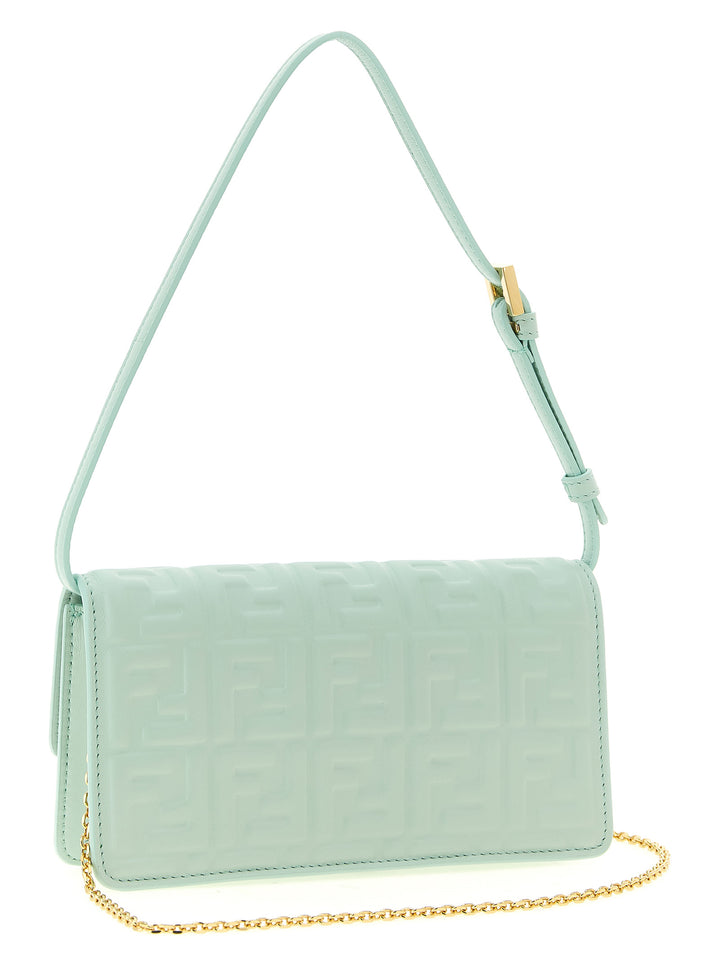 Fendi Baguette Shoulder Bags - Green | 1691183faba3a835b1317255b81fb1cfcca688c3
