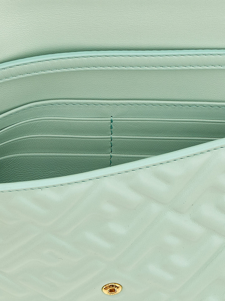 Fendi Baguette Shoulder Bags - Green | 2ce06712bb6d785a23d2e370023ced07b54a7eb4