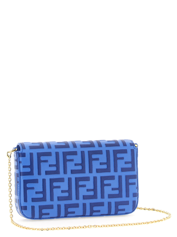 Fendi Ff Diamonds Wallets and Card Holders - Blue | f357eda4c1295bb1d09a4e0e6b9fe76352004a31