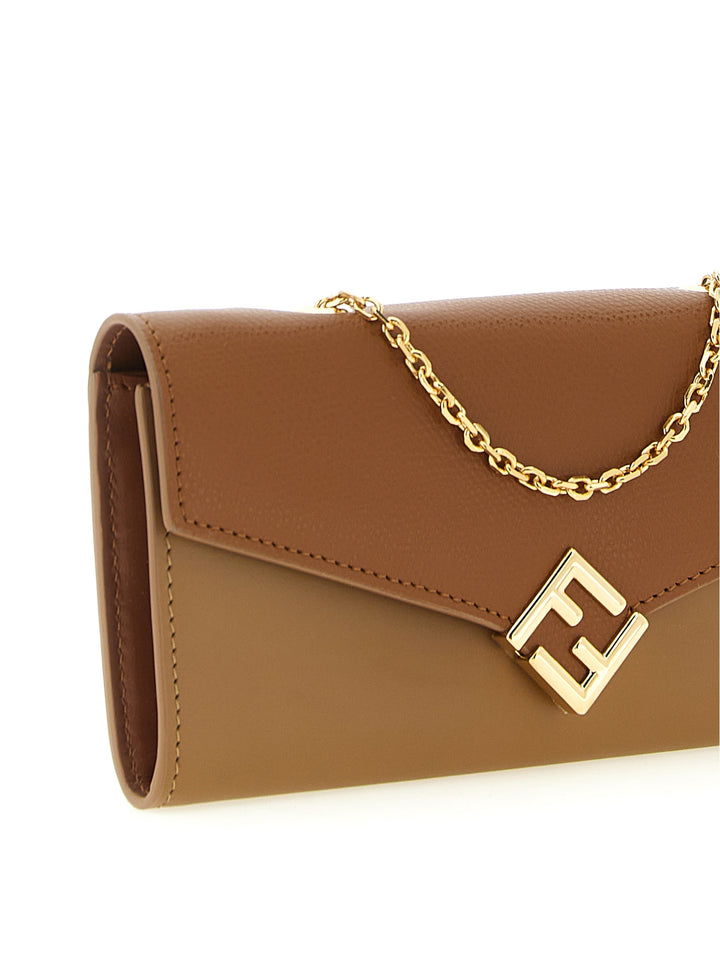 Fendi Ff Diamonds Wallets and Card Holders - Brown | 976b3f7290be178ca05103bc5dc9a06648087dcf