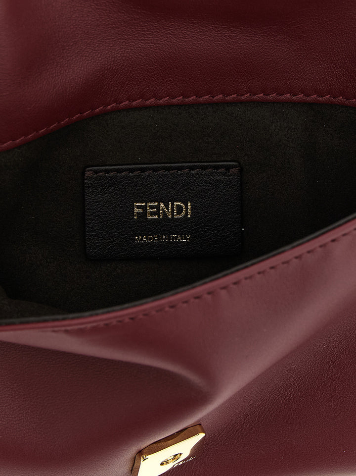 Fendi Mamma Baguette Clutch - Bordeaux | ba303d3e4ddfddd8040c7cbb0676fa06397aaad0