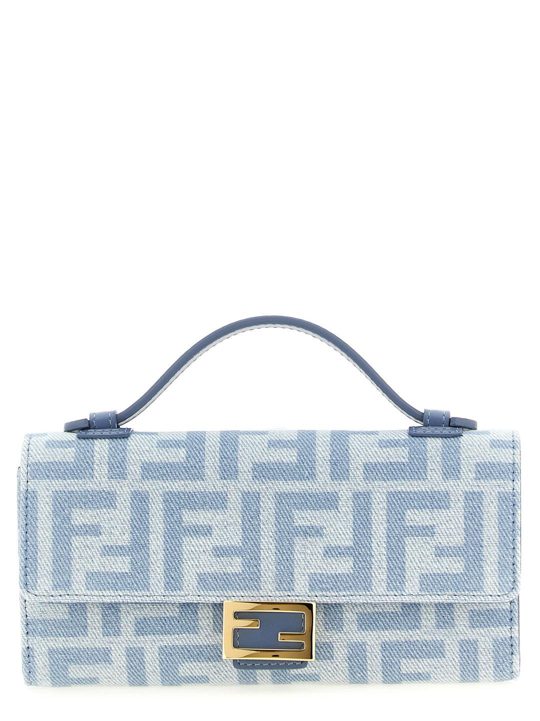 Fendi Continental Baguette Wallets and Card Holders - Light Blue | ae385b4de28bcf115acf706ee7c6bfecec8b776e