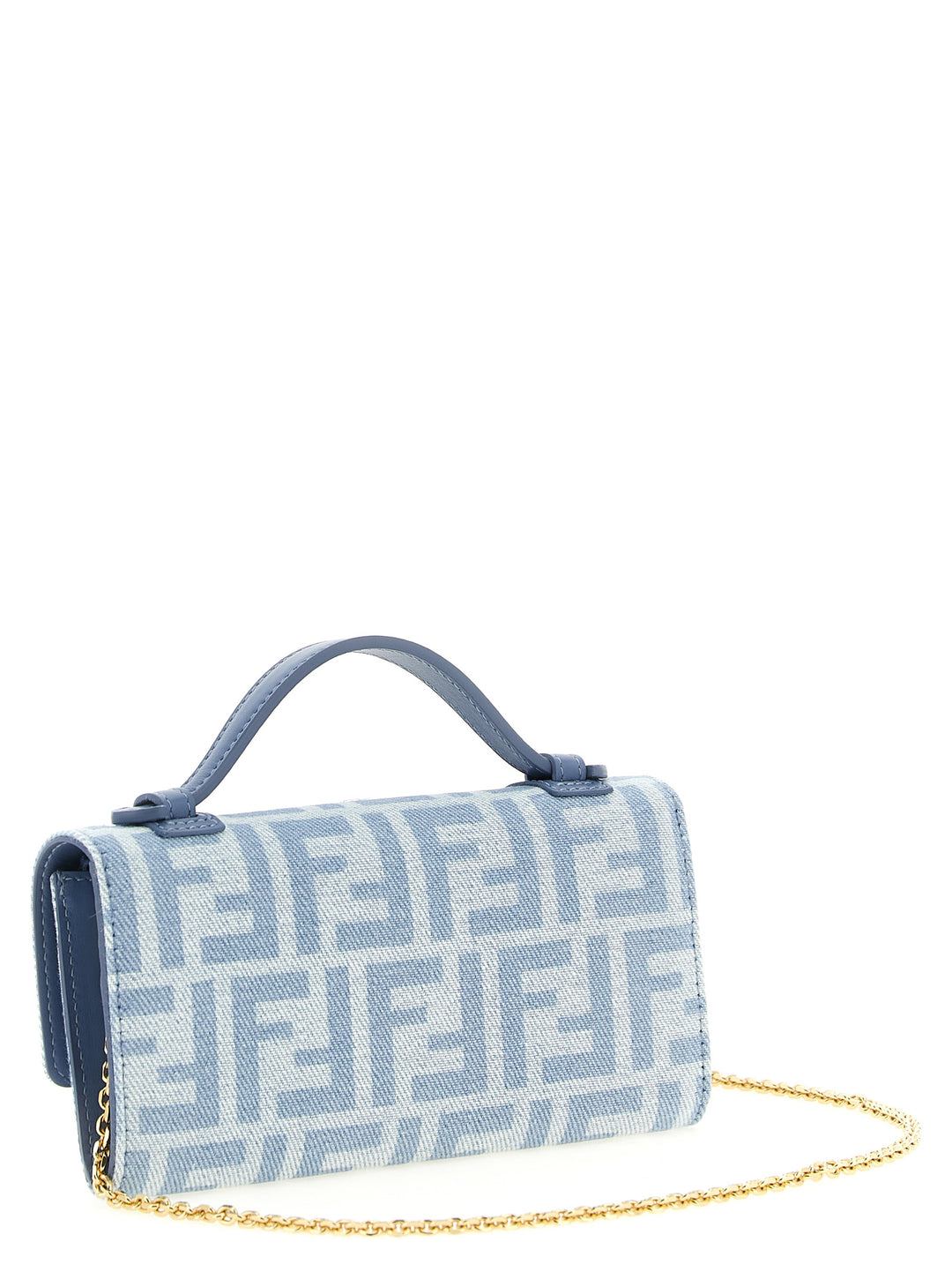 Fendi Continental Baguette Wallets and Card Holders - Light Blue | 6b8af710509a2cbbeb8e6187cea002cec9da2ae9