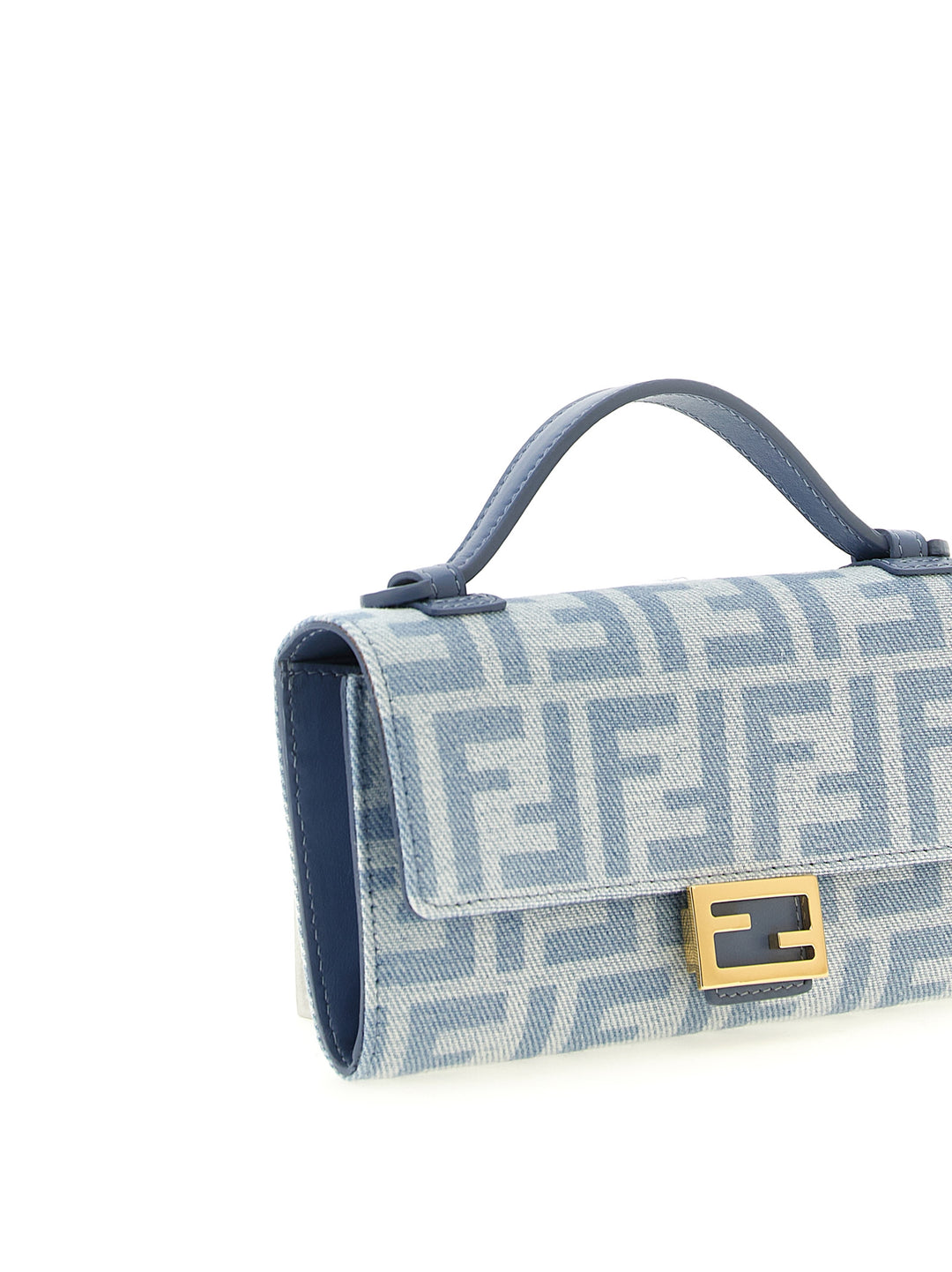 Fendi Continental Baguette Wallets and Card Holders - Light Blue | 00f0676a1a76988d2633384e21559312d51505f7