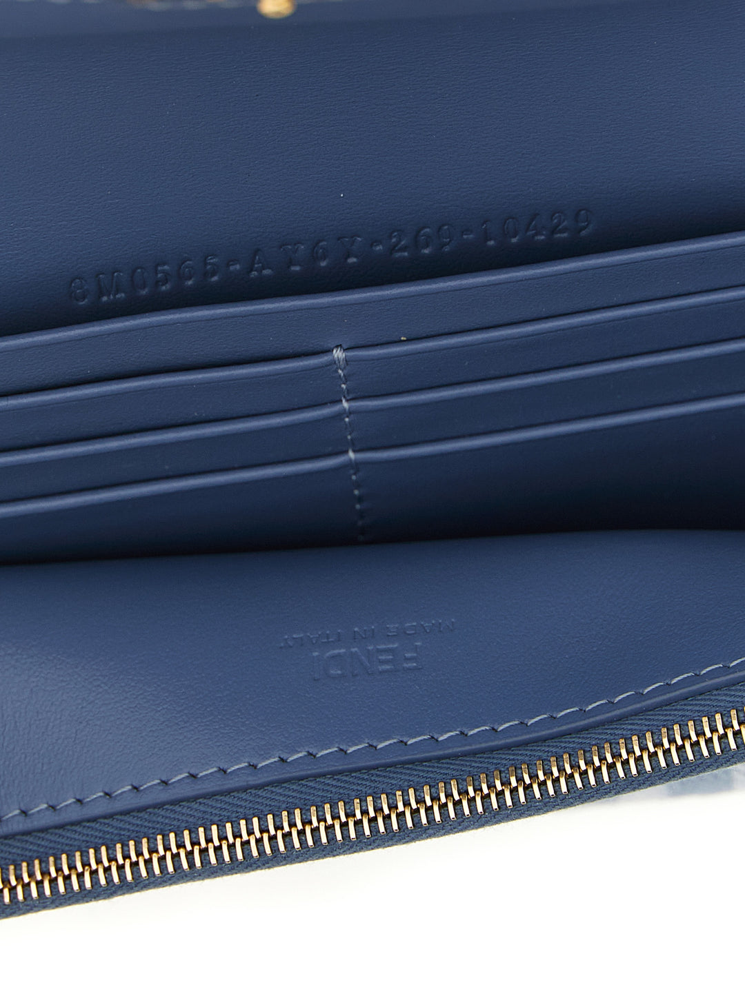 Fendi Continental Baguette Wallets and Card Holders - Light Blue | 63dea4fc00f6192b7a7e468f17e27c1f0aa1a6d0