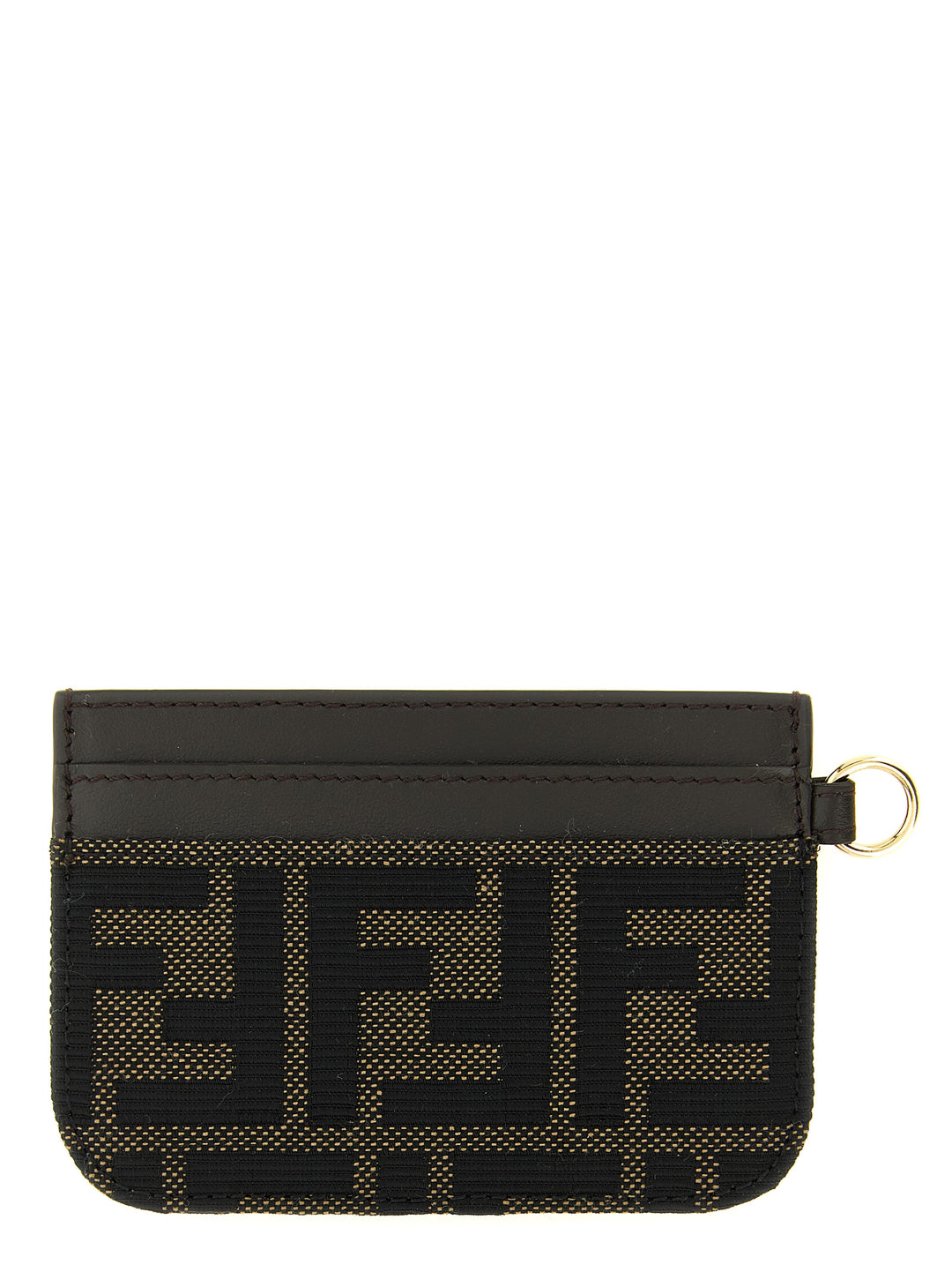 Fendi Ff Jacquard Cardholder Wallets and Card Holders - Brown | baaaa4740d4d819be02cd086f30fd19fadb19240