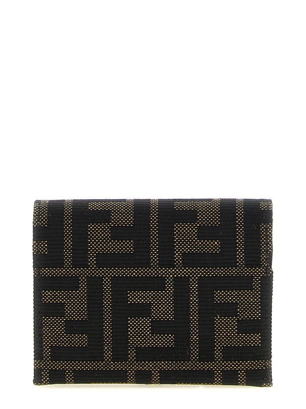 Ff Jacquard Cardholder Wallets And Card Holders Brown