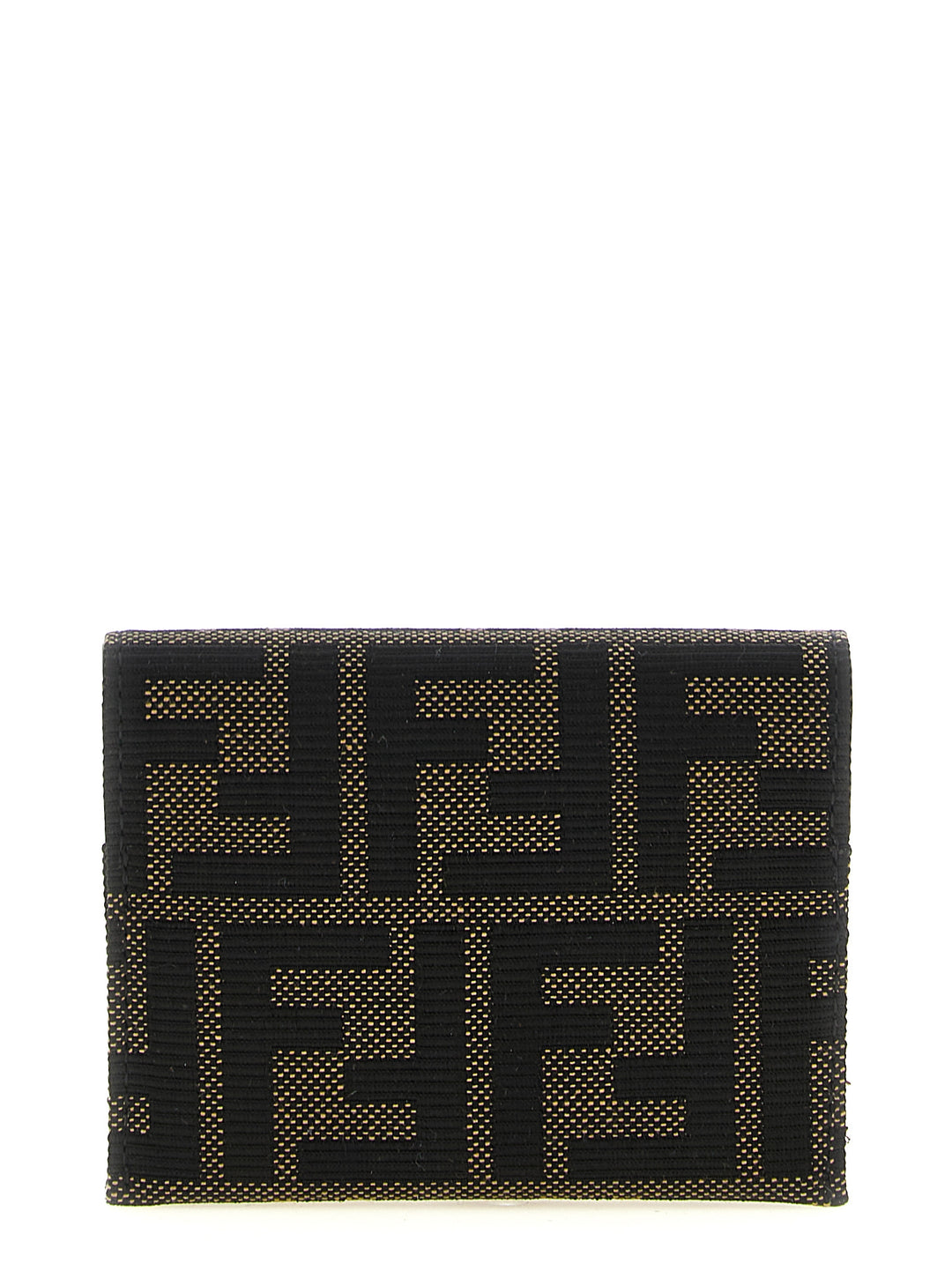 Fendi Ff Jacquard Cardholder Wallets and Card Holders - Brown | 6ae1c4b1ffae7ceb78258f7921d54f011d5ba9f1