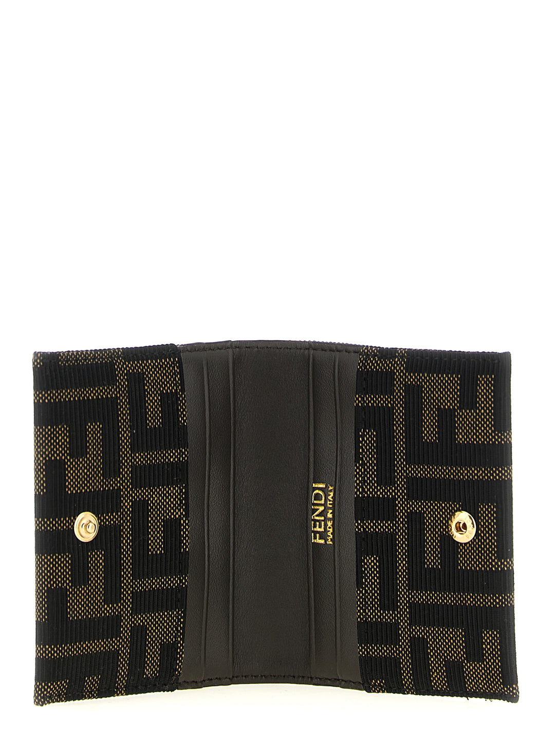 Fendi Ff Jacquard Cardholder Wallets and Card Holders - Brown | dfd271d7f95d58988a9bdf587f70ce1ffb32f27e