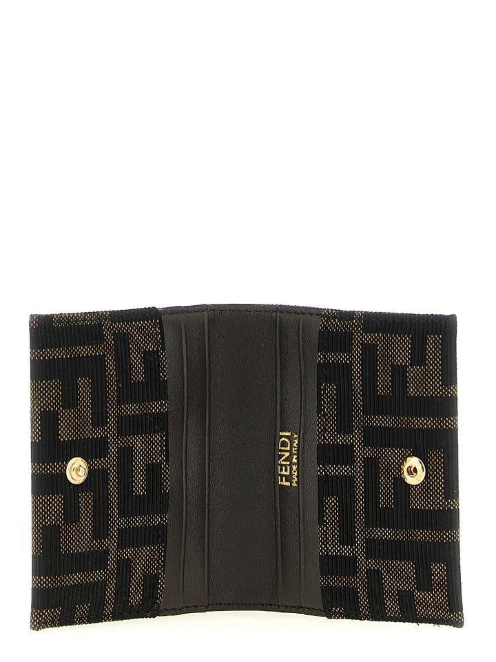 Fendi Ff Jacquard Cardholder Wallets and Card Holders - Brown | dfd271d7f95d58988a9bdf587f70ce1ffb32f27e