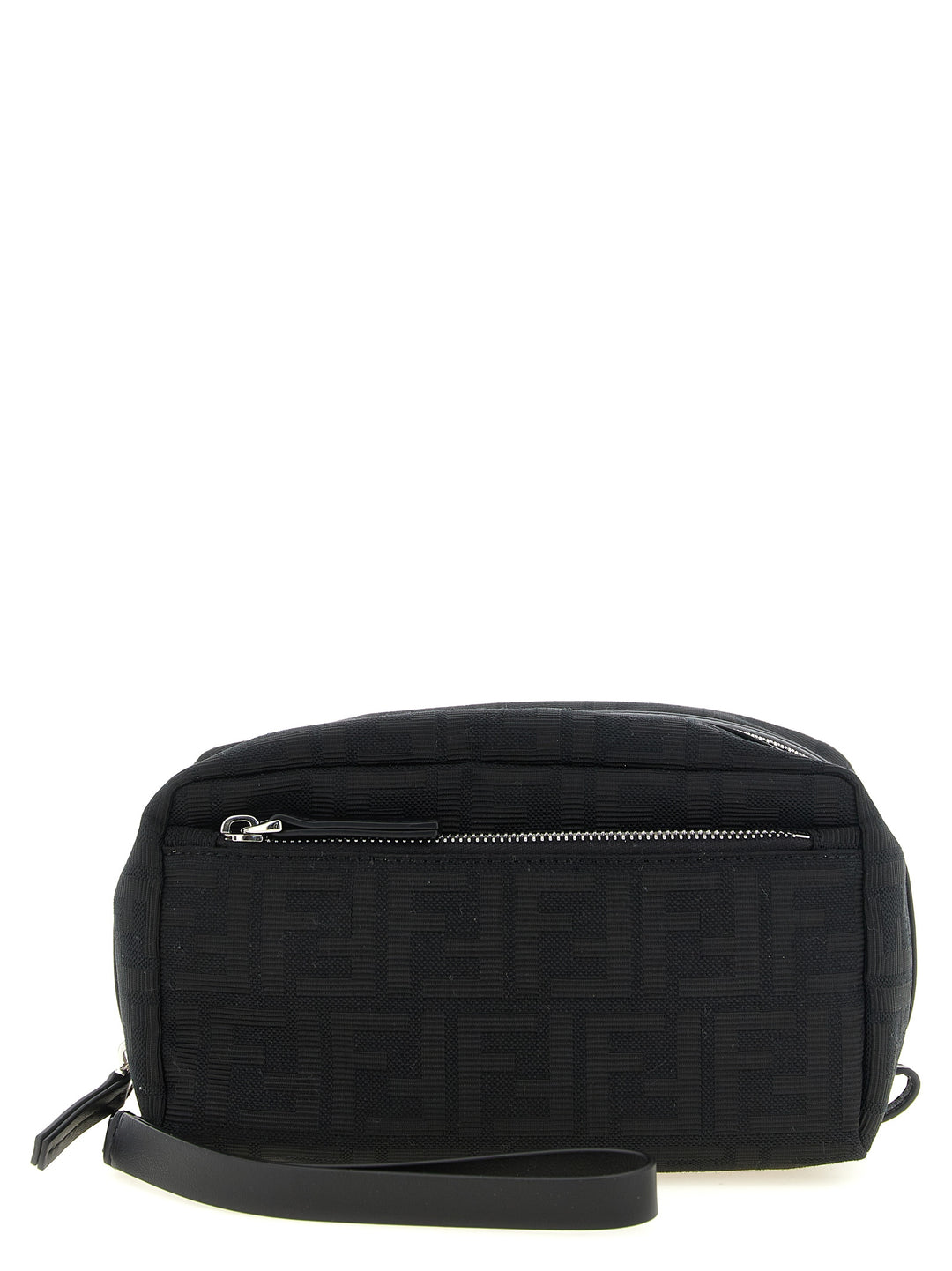 Fendi Small Double Zip Beauty - Black | 85cb91f32742cda0638a1b9919ec2c689f3741cb