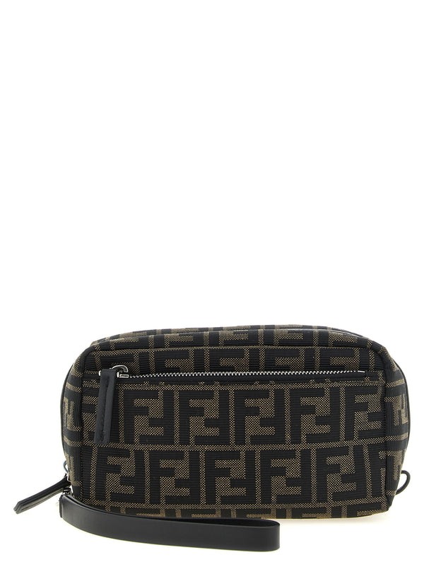 Small Double Zip Beauty Brown