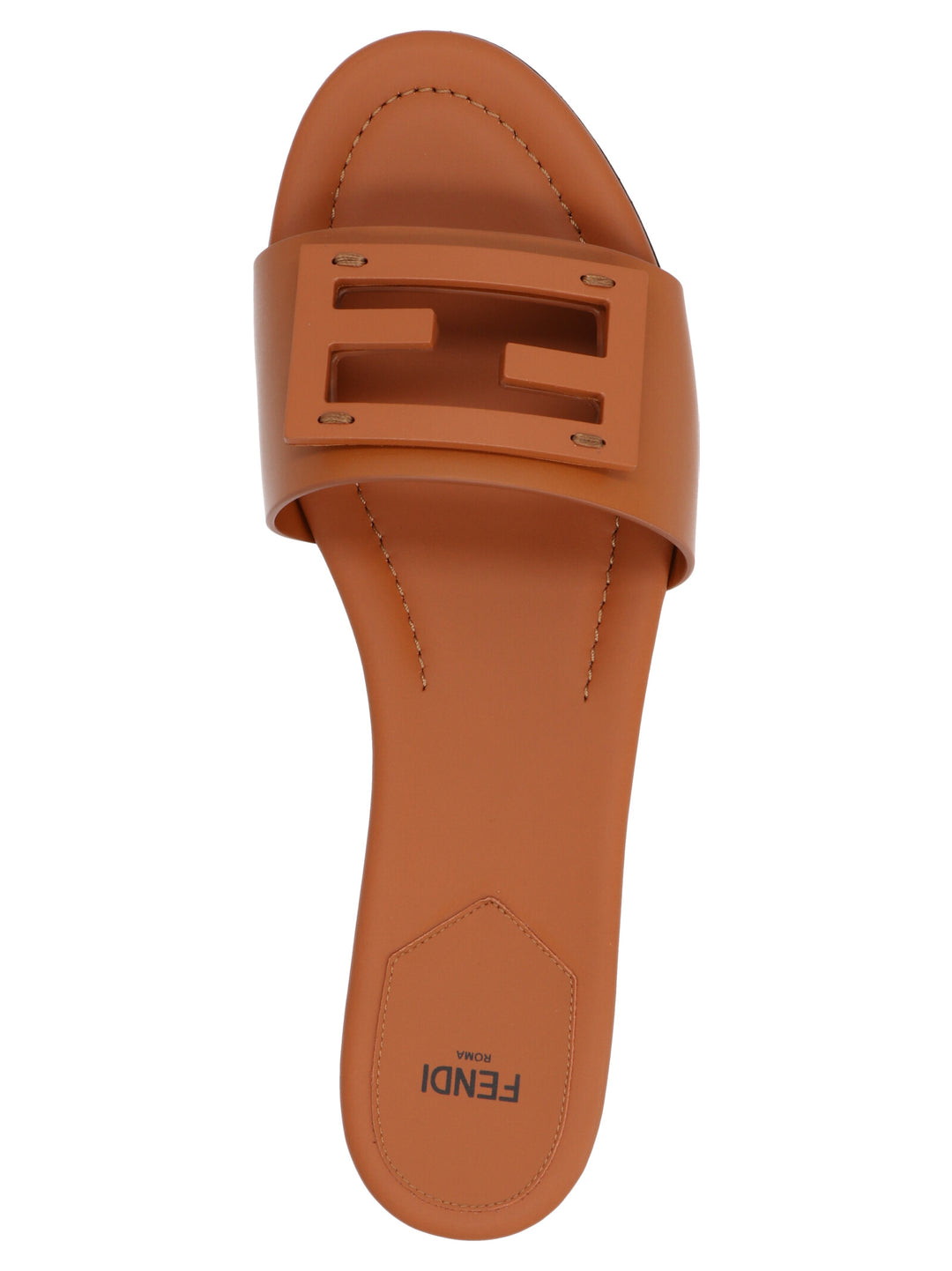 Fendi Baguette Sandals - Brown | 0e86c281bf649ffa0b0b8e4d54000a48a56fc066