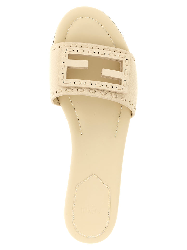 Fendi Baguette Sandals - Beige | 10be3913628e89421a30cd486e6329f0f900cca2