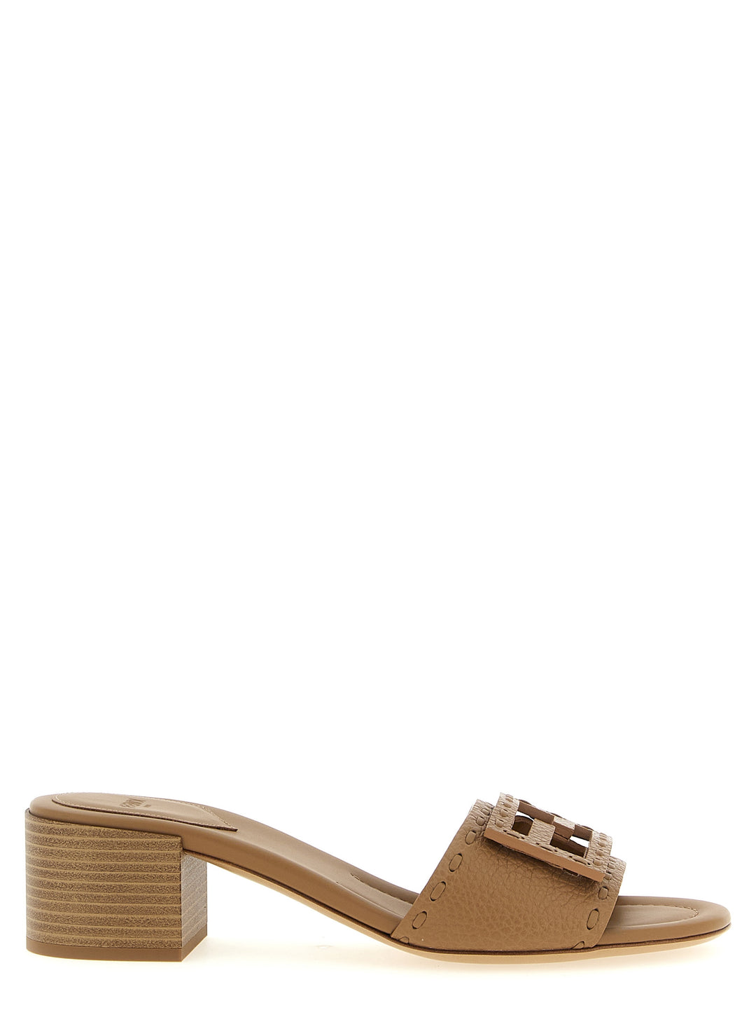 Fendi Baguette Sandals - Beige | c87b4792a6e89743e44e6d36e008baab9230e905