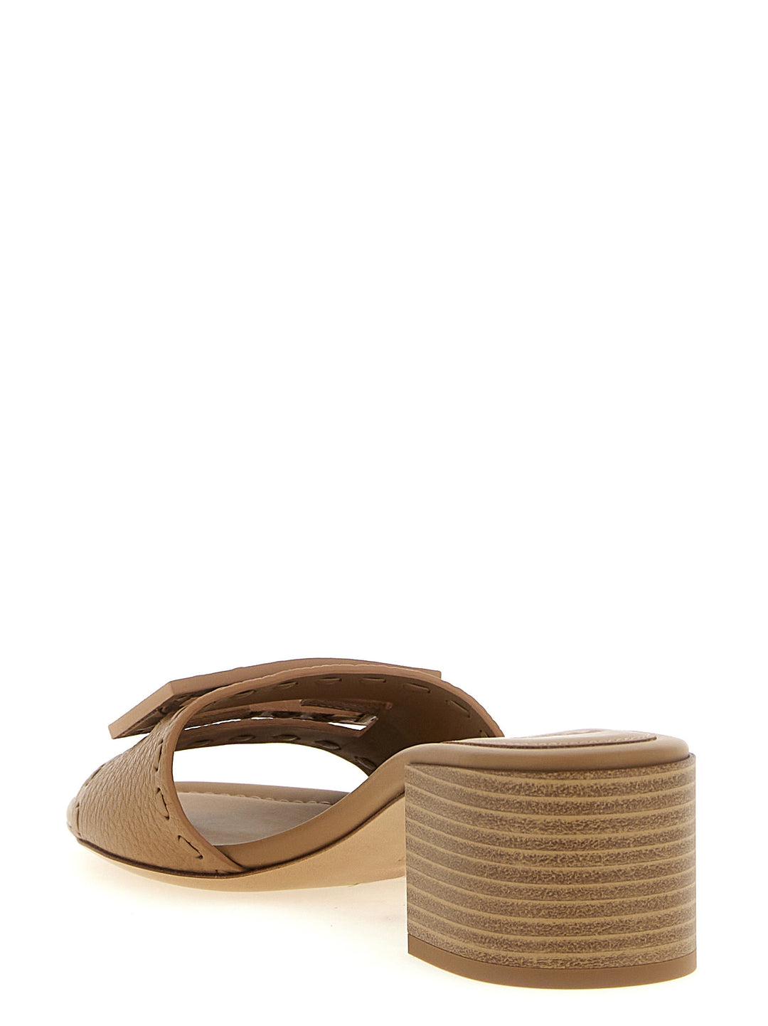 Fendi Baguette Sandals - Beige | 056055b5194b06f60566aa8d165c2d3713272f6a