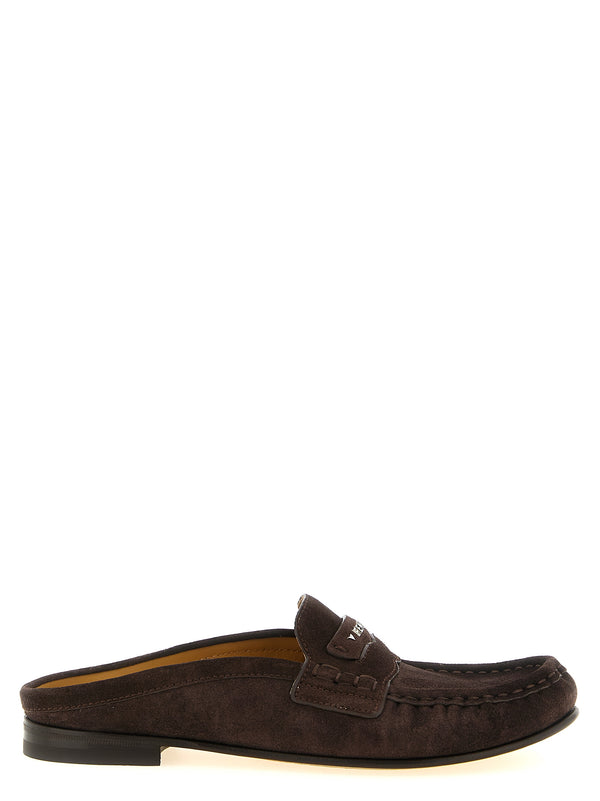 Fendi Scrunch Flat Shoes Brown