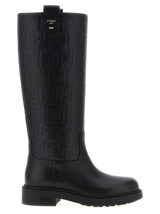 Fendi Filo Boots And Ankle Boots Black