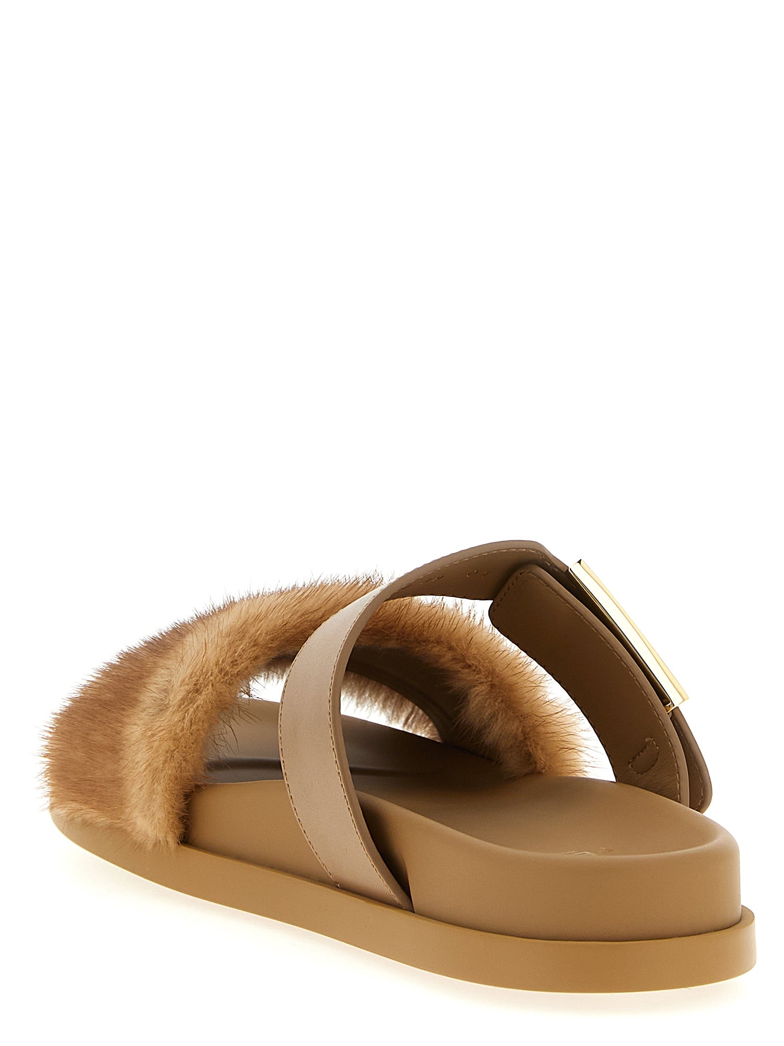 シューズ・サンダルその他 FENDI Women Sandals 8X8710AHGHF1SZ2 BROWN Fendi Fendi Feel Sandals Brown | Wanan Luxury