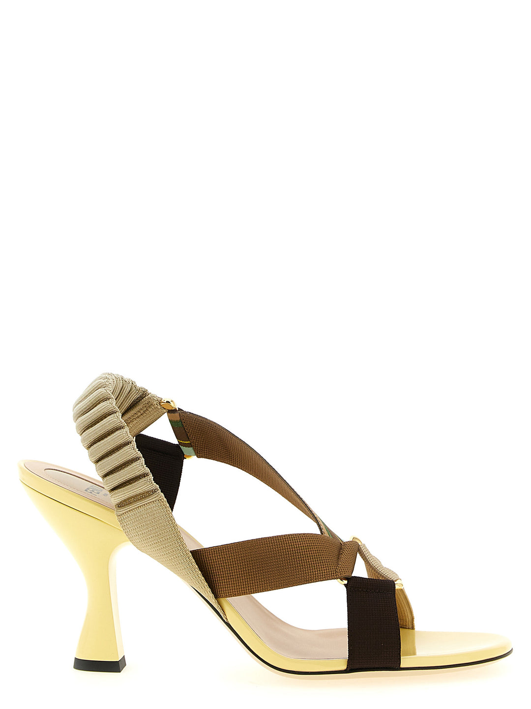 Fendi Colibrì Sandals - Yellow | 9033900c8cf3dee3be35c88151a2f2d4eb5029fc