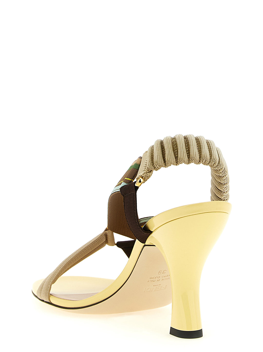 Fendi Colibrì Sandals - Yellow | d65e31e89f65379f02c5fac883c9d9ab625c8c1d