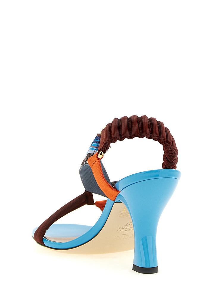 Fendi Colibrì Sandals - Multicolor | 17dd0f0cdaf2bafb5dc91397504a88754f5d3246