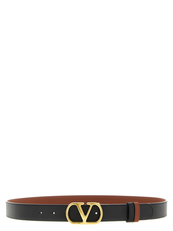 Valentino Garavani Reversible Vlogo Belt Belts Multicolor