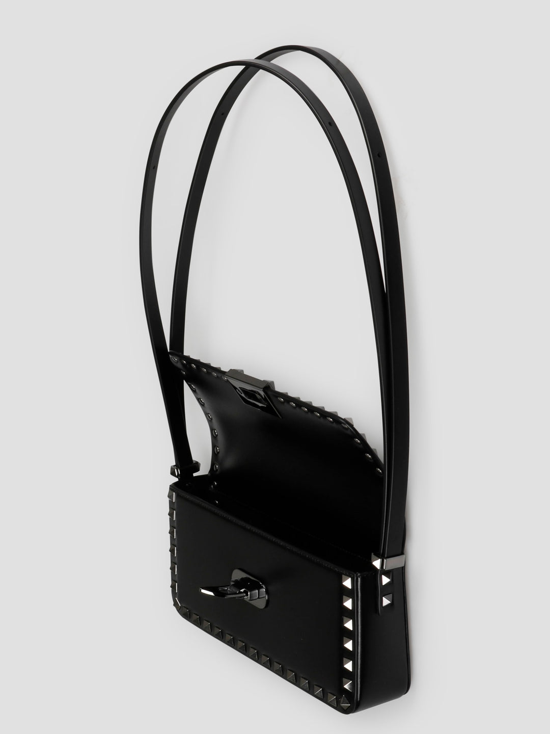 Rockstud23 Shoulder Bags Black